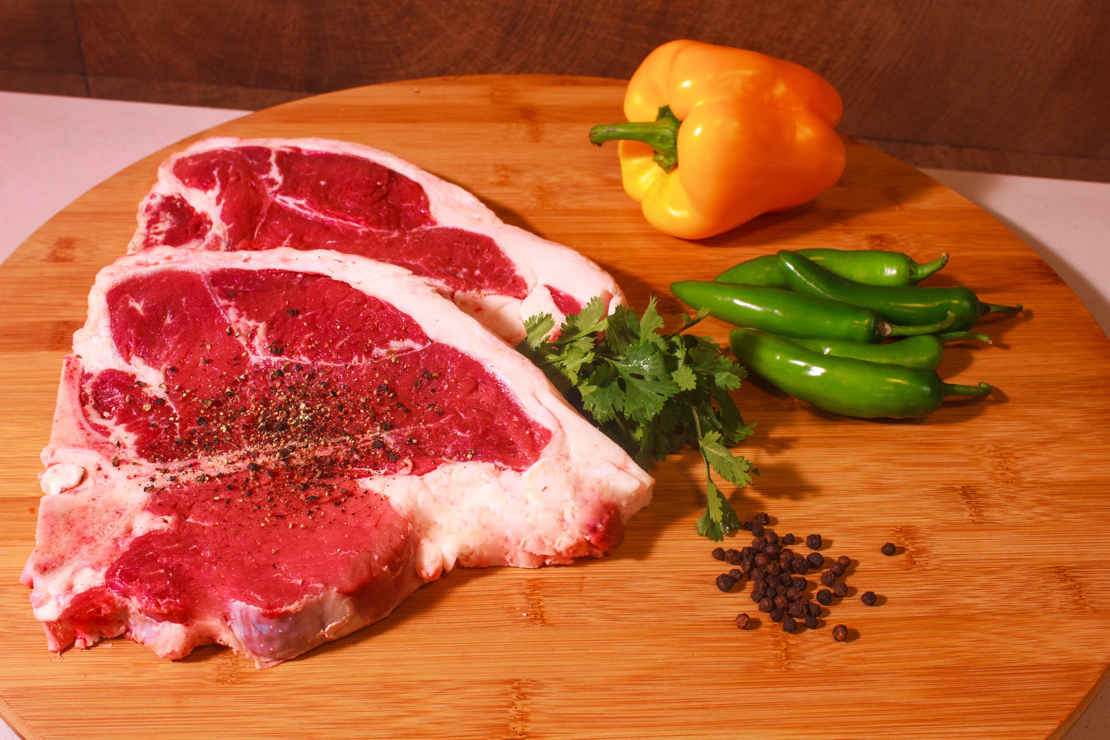 T-Bone de res fresco, Mega Carnes El Torito